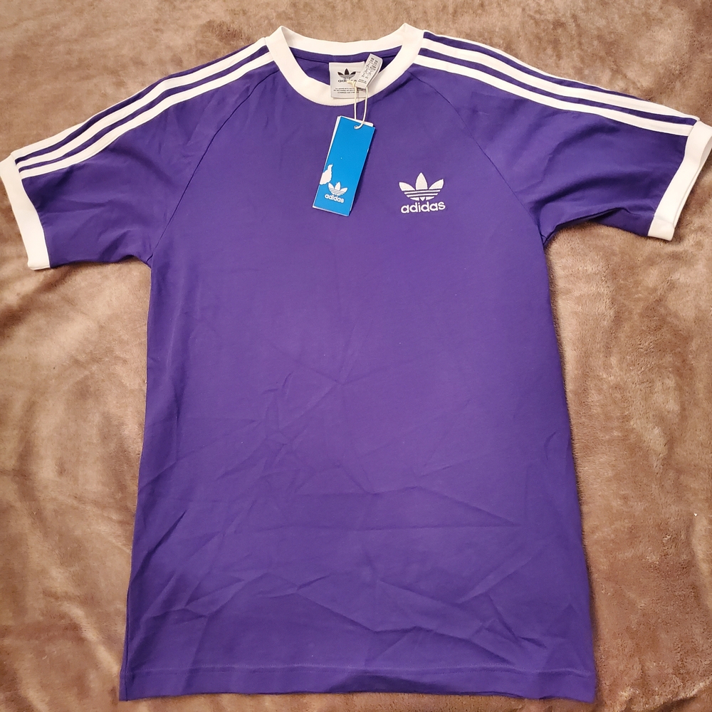 Adidas Purple Short Sleeve Tee